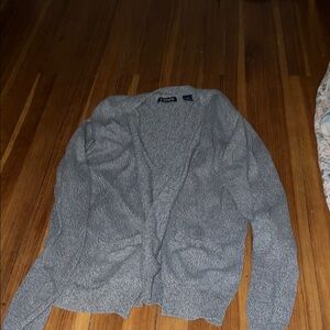 Chaps Button-Up Cardigan